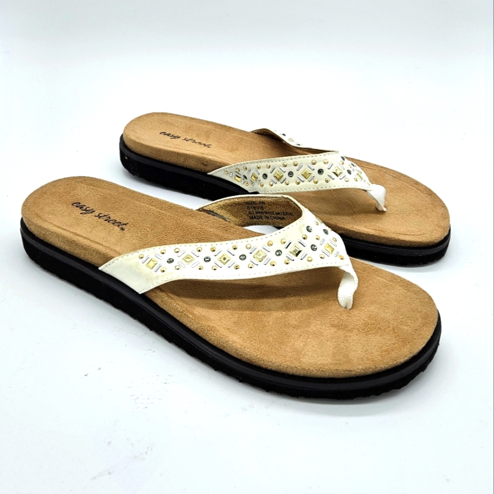 NWOT Stevie Sandals by Easy Street Size 7 - Picture 2 of 8